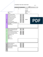 Fiche D'Inspection de Chantier: Projet Lot N°