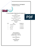 Ground Water Analysis