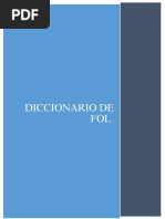 DICCIONARIO