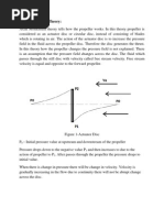 Axial Momentum Theory