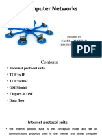 Lecture 2 TCP, OSI