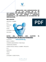 Modelo de Reclamacion Extrajudicial Perjudicados Accidentes de Circulación (2122056)