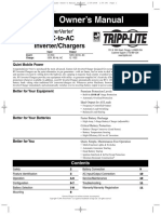 Tripp Lite Owners Manual 754042