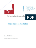 Historia de La Medicina