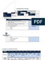 Programacion Anual de CT de 1º Secundaria - 2021