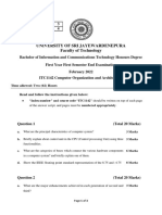 ITC1142 Exam 2022