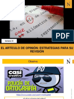 CL - Artículo de Opinión - Estrategias para Su Revisión