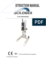 D-500 Homogenizer Manual