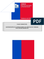 Plan Formativo Supervisión de Operaciones de Ventas en Tiendas Por Departamentos