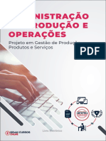 Projeto em Gestao de Producao Produtos e Servicos