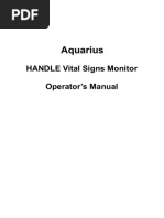 AquariusVitalSignMonitor UserManual