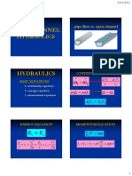 1 Open Channel Hydraulics