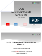 OCR Portal Client Quick Start Guide 7.12.2021