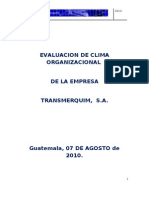 Evalucion Empresa Transmerquin