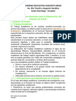 Orientaciones Generales para La Elaboración Del Estudio de Caso