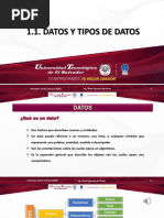 Tema 1-1 Datos y Tipos de Datos - Estudiante