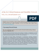 (Newsline Vol 1. No 1) The 1st Edition of The ILO Global Business and Disability Network's Newsletter