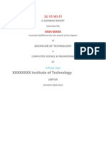 Seminar On 3g Vs Wifi