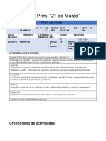 5°A Plan Del 21 Al 25 de Noviembre