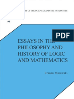 Essays in The Philosophy and History of Logic and Mathematics