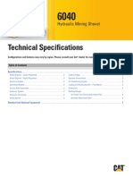 Technical Specifications: Hydraulic Mining Shovel