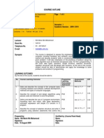 Course Outline DDC1012