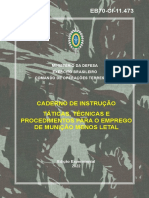 Eb70-Ci-11-473 - Táticas, Técnicas e Procedimentos para o Emprego de Munição Menos Letal