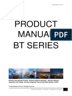 Bloomfoss Hydraulic Actuatos Product-Manual - BT-Series