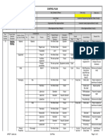 Sample Control Plan