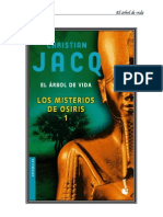 El Arbol de Vida - Los Misterios de Osiris 1 - Christian Jacq