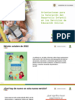 Orientaciones para La Valoración Del Desarrollo Infantil en Los Servicios de Educación Inicial Nueva Version Octubre 2022