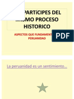 Ser Participes Del Mismo Proceso Historico