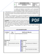 Procedimento para Trabalhos em Instalações Elétricas 2009