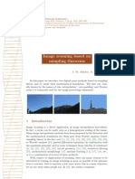 Image Zooming Based On Sampling Theorems: J. M. Almira, A. E. Romero