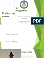 Science Behind Industrial and Management Engineering