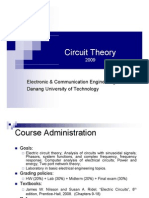 Ci It TH Circuit Theory: Electronic & Communication Engineering Danang University of Technology