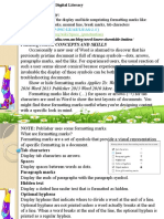 13-LS6 DL Display and Hide Nonprinting Formatting Marks