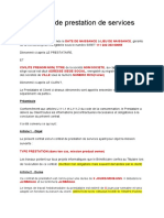 Template Contrat Prestation Service