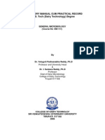 01 Lab Manual General Microbiology