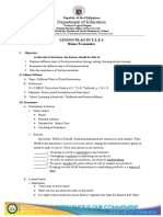 Lesson-Plan-Homes Economics 6