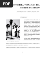 La Arquitectura Vernácula Del Noreste de México