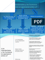 Los Neandertales y Los Humanos Modernos Se