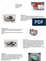 Principales Elementos Del Bloque D y Lantanidos - Actinidos