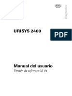 Manual Urisys 2400