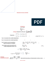 Ejercicios de Derivadas