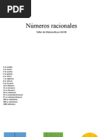 Números Racionales