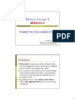 Module 5 - Power Factor Corrections