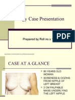 Pathology Case Presentation: Prepared by Roll No.s 1-9