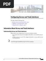 Configuring Access and Trunk Interfaces