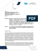 CIDU2020-2-607-0095-23 GT - Contrato de Obra 353 de 2020. Estudios de Reforzamiento Del Puente Existente en La Calle 97